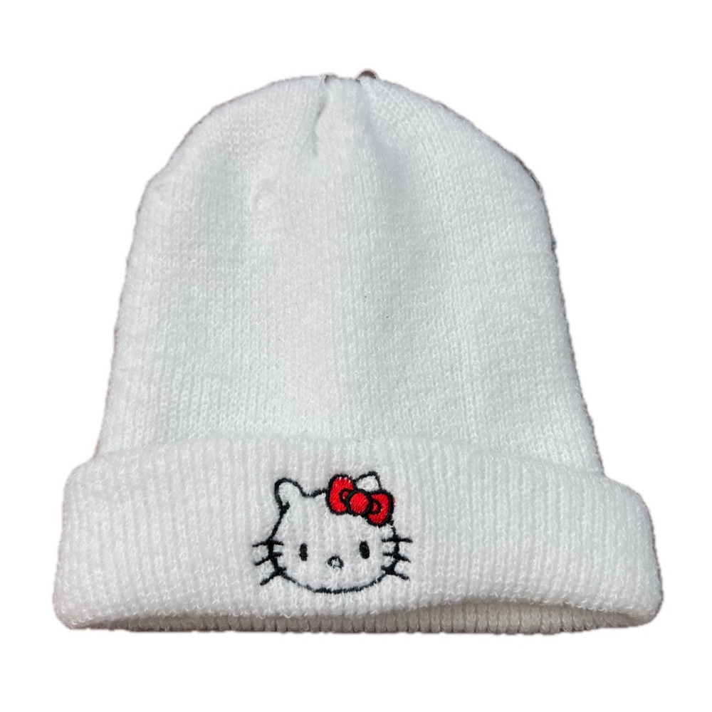 Hello Kitty Embroidered Beanie